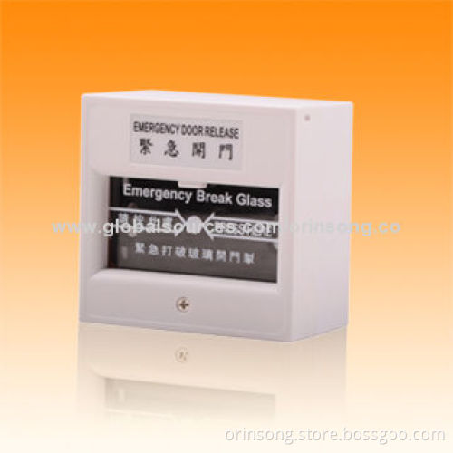 Break Glass Manual Call Point with 12 to 24V DC Operating Voltage, CE Mark